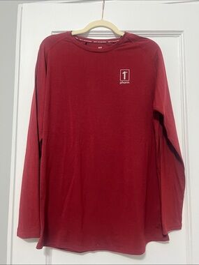 1st Phorm Men's Long Sleeve Crew in Burgundy